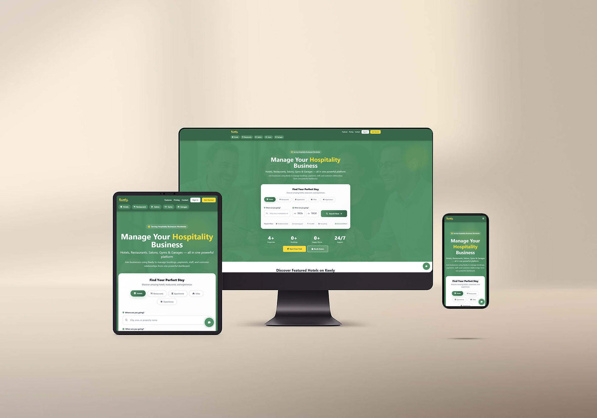 Kwely multi-sector management platform