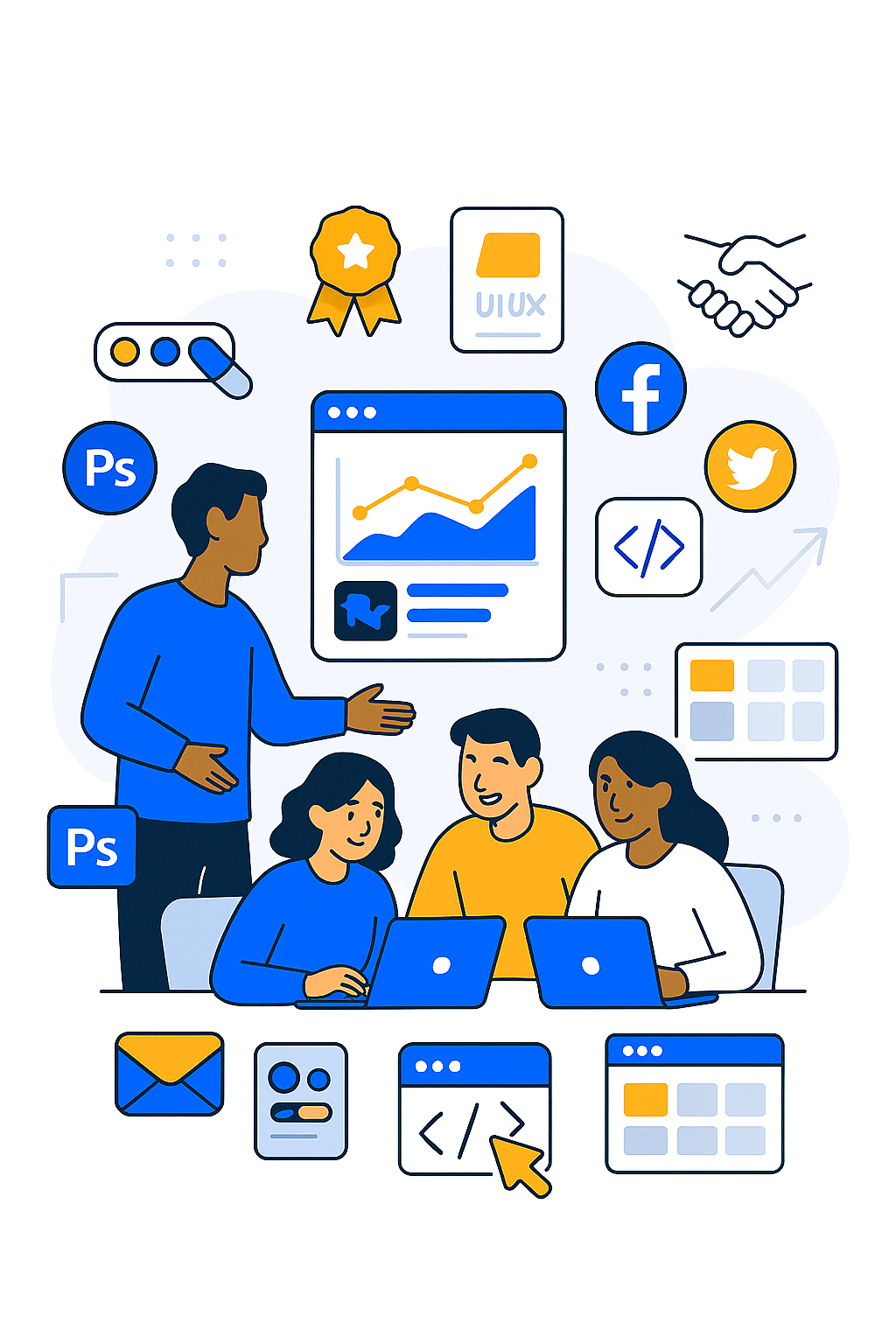 Education product visual