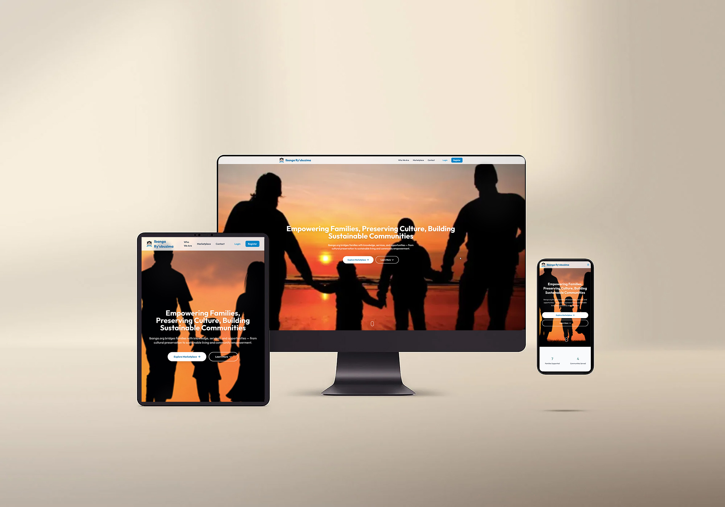 Ibanga Ry'ubuzima Website develpment