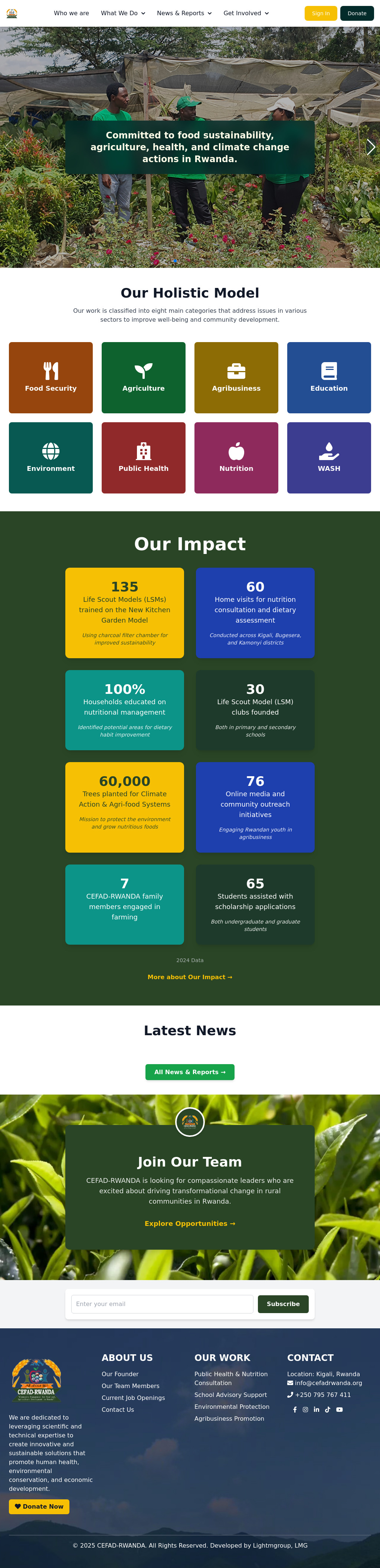 CEFAD-Rwanda (Advancing Sustainable Development)